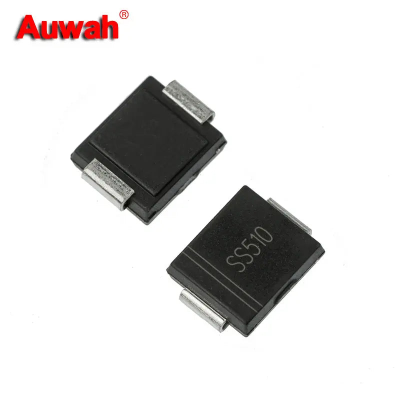 20pcs/lot 5A 100V Chip Schottky Diode SS510 SS510F SS510B SS510C SMA SMAF SMB SMC DO-241AA DO-214AC DO-214AB New original