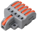 Multi-in Multi-out Quick Wire Connectors Universal Parallel Cable Splitter Splicing Electrical Wiring Terminal Block