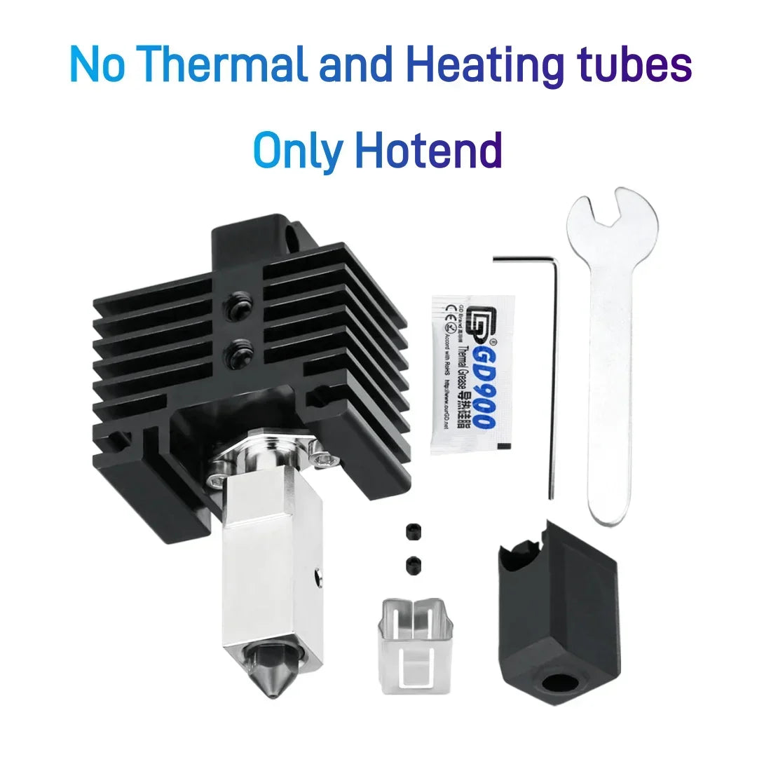 Bamboo Lab X1 P1 Hotend Cooling Fan with Cable for 3D Printer Rapid Accessories Heater Thermistor Compatible with X1C P1S P1P Mo