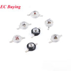 2-10Pcs 3W 5W 850nm 940nm 60 120 degree High Power Infrared LED Emitter CCTV Camera IR Emission Tube Diode for Security Black