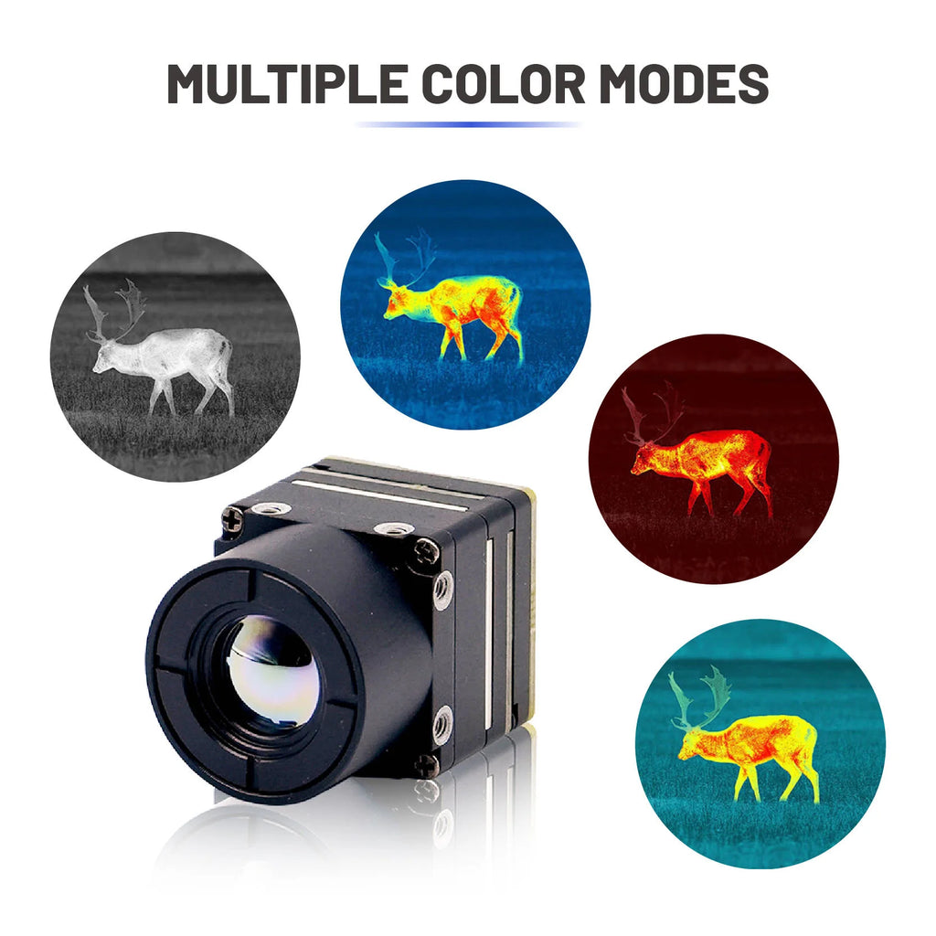 Mini2 640 25mm USB MIPI Infrared Thermal Imaging Camera for Drones Raspberry Pi and UAV Industrial Inspection Security Systems