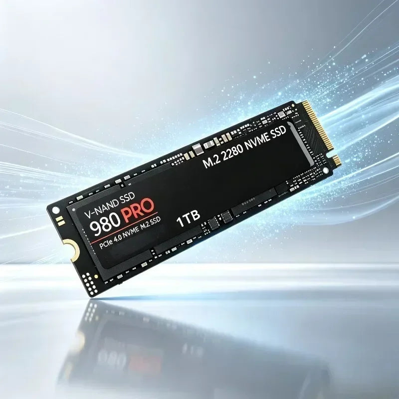 Original 980Pro 4TB M.2 2280 SSD, PCIe Gen4 x4, 3D TLC NAND, Heat Sink, Stable High Performance for Laptops & Desktops.