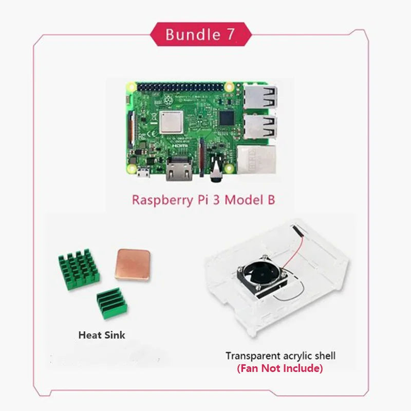 Original Raspberry Pi 3 Model B /3B+ Plus BCM2837 1.2G ,Raspberry Pi 3 B+ with 2.4G & 5G WIFI 4.2 Bluetooth and PoE