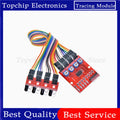 Four Way 4 Channel Infrared Detector Tracing Transmission Line Obstacle Avoidance Sensor Module for Diy Car Robot