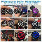 16/19/22MM Custom Metal Push Button Switch with Socket Waterproof Self-reset/Locking For Car Boat Horn Switches Black/Silver 12V