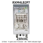 Schneider Electric Intermediate Relay RXM2LB2BD JD RXM4LB2P7 F7 RXM4LB2BD 24V 230V RXZE1M2C RXZE1M4C 8 Feet 14 Feet Base