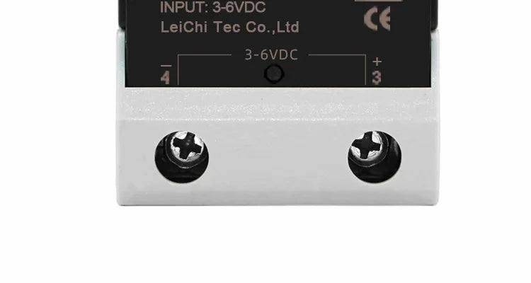 LCTC SSR Random Solid State Relay 10A 25A 40A 60A 80A 100A 120A DC Control AC Single Phase Control 3-6VDC 24-480VAC