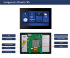 DWIN 4.3/7.0/10.1 DGUS2 Commercial Grade  HMI LCD Display Resistive Touch Screen With Shell Connect With PLC/Arduino/STM32