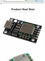 GY‑95T Nine‑Axis Sensor Module High Precision IMU Inertial Measurement Unit Attitude Sensor With CH340 USB Baseboard