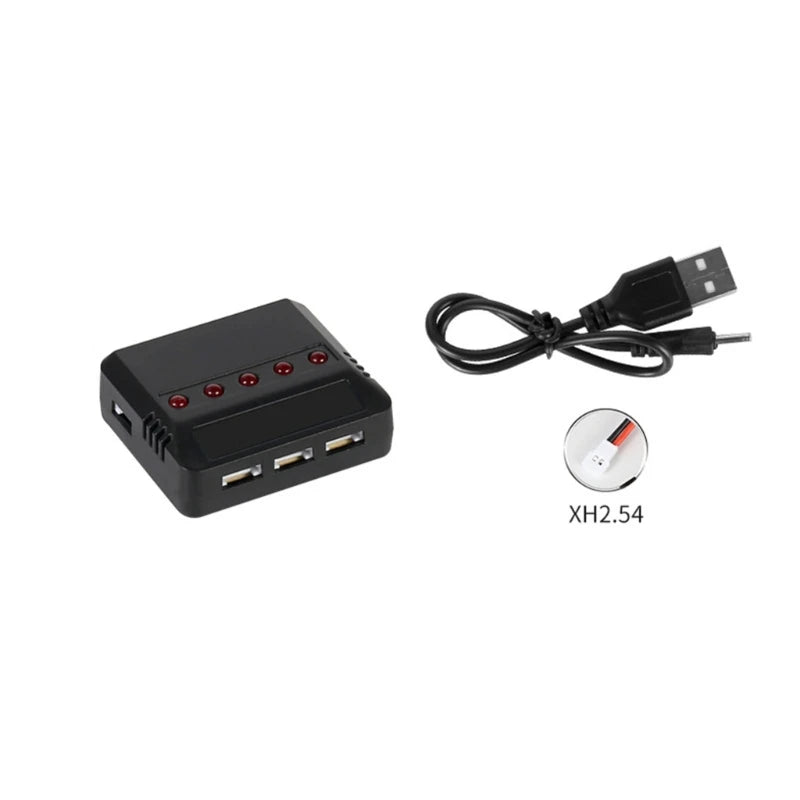 3.7V Lipo  4 in 1 / 5 in 1USB Charger for E010 H31  X4 Syma X5SW X5C X5HW