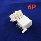 5 50pcs Pitch 4.14 mm PCB Male Header 2 3 4 6 8 9 10 12 15 16 Pin 0.163' Straight Through Hole Cross Mini Universal Mate-N-Lok