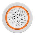 Tuya Zigbee Sound Light Sensor Smart Alarm Siren 90dB App Remote Control Home Security Protection System Siren Alarm