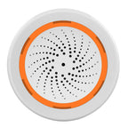 Tuya Zigbee Sound Light Sensor Smart Alarm Siren 90dB App Remote Control Home Security Protection System Siren Alarm