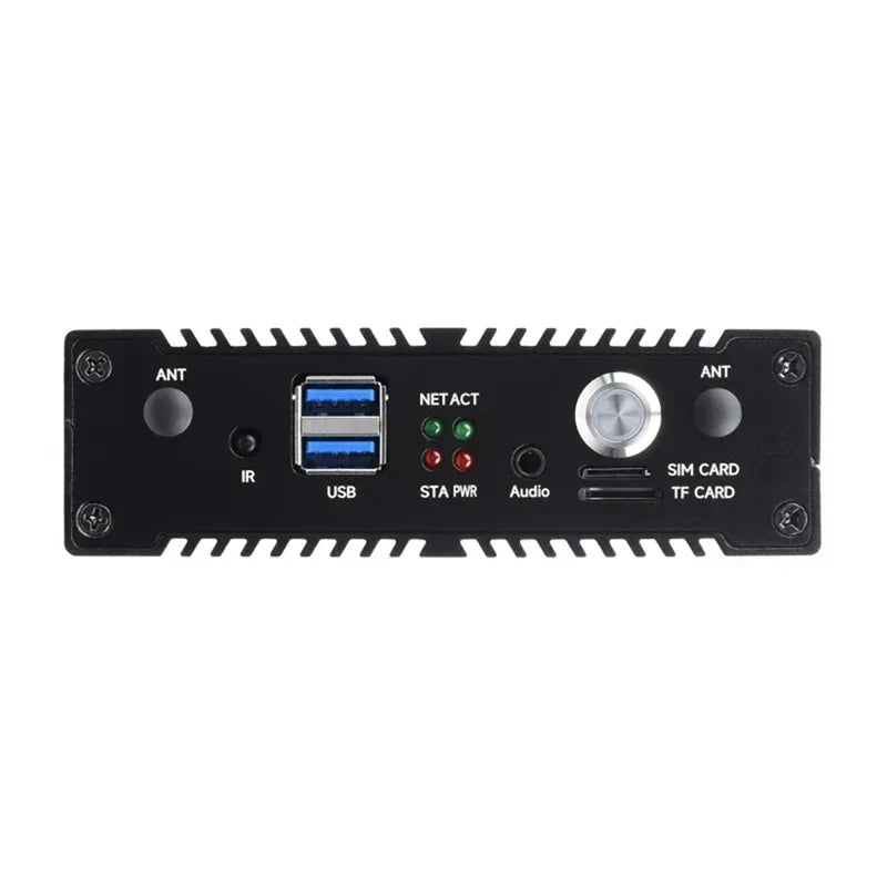 For Raspberry Pi CM4 NAS Mini Computer Multi-Functional Dual-Channel NVME Slots Supports Nano-Slm Card/4G Module Easy To Use