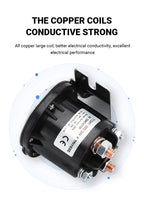 12V 24V 48V 200A Electric Stacker Forklift Tail Plate Switch Relay Plate Oil Pump Start DC Contactor T1241-200