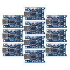 50-1pcs TP4056 3A 5V Lithium Battery Charging Board Module Micro USB/Type-c Interface Charging Protection 2-in-1