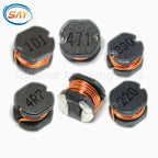 1000PCS CD54 Power Inductor 2.2/3.3/4.7/6.8/10/15/22/47/100/150/220/330/470UH SMD Inductance Copper Core