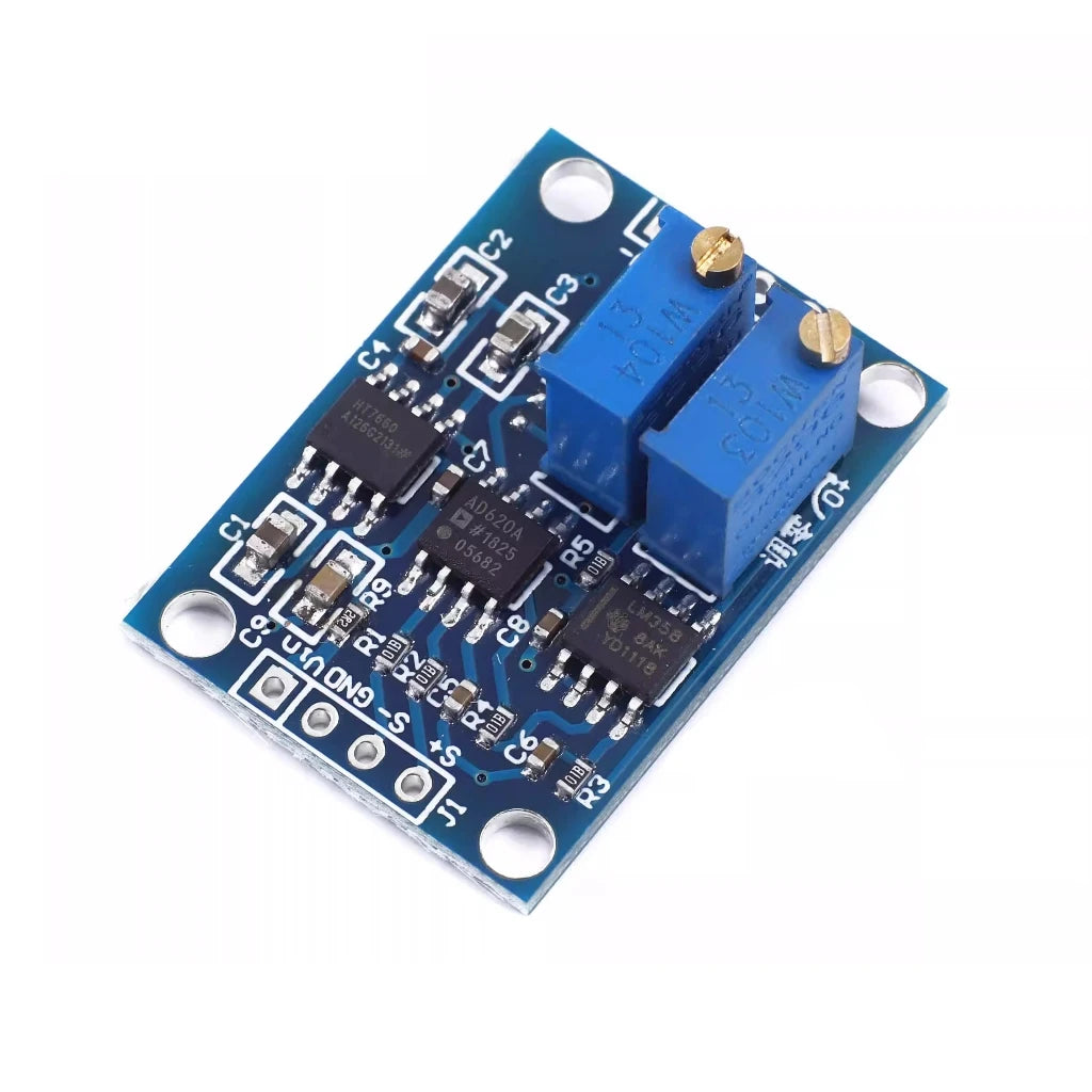 AD620 High-precision Millivolt/Microvolt Small-signal Differential Voltage Instrument Amplifier Transmitter Moduleitter module