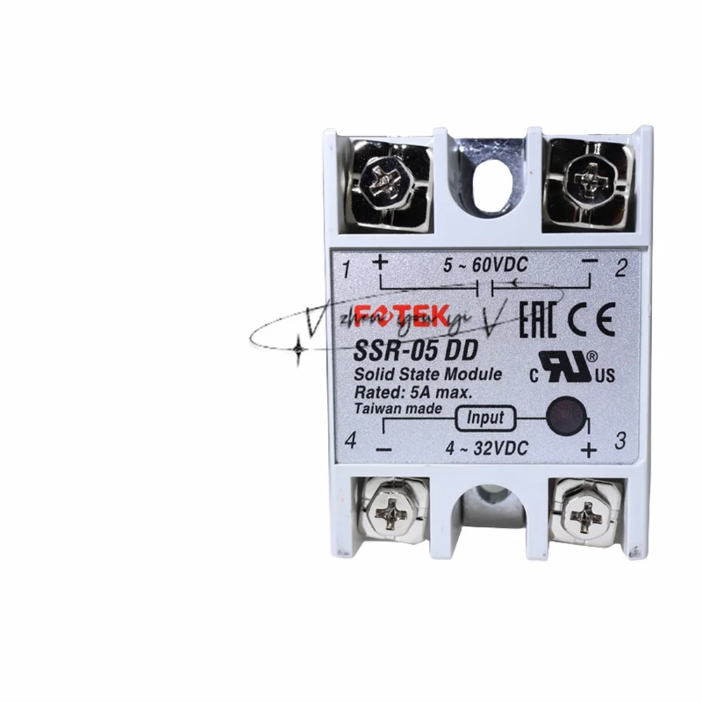 100%New Original For FOTEK single-phase solid-state relay SSR-40AA /10DD/40VA/20DA SSR 10/20/40/50/75 AA/DD/VA/DA HS-50H ES-50K