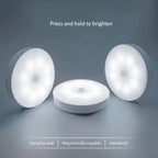 LED Smart Human Body Sensor Night Lamp Emergency Automatic Lighting USB Charging Wireless Magentic Suction Use Night Light