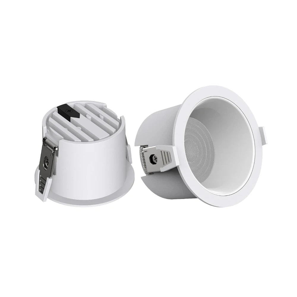 LED High-Efficiency Recessed, Ceiling Light Anti Glare Downlight,Tuya Bluetooth/ Zigbee matter Smart Lamp Lighting AC85V-260V