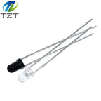F3 3MM 940nm LEDs infrared emitter and IR receiver diodes each 5pcs Infrared to tube For arduino