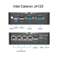 4 Ethernet Mini PC Intel N100 N2830 J1900 J4125 N5105 CPUs X86 Firewall Router Pfsense OPNSENSE Windows Linux Virtual Machine