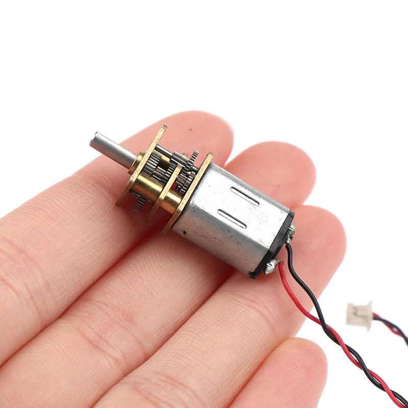 Micro Mini N20 Gear Motor DC 3V -6V 5V 28RPM 60RPM 110RPM 300RPM Slow Speed Full Metal Gearbox Reducer Electric Motor DIY Toy
