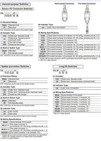 Authentic New Omron WLCL-N  WLNJ  WLNJ-2-N  WLNJ-30-N  WLNJ-N  WLNJ-Q  WLNJ-TH-N Two-Circuit Limit Switches Long-Life Models