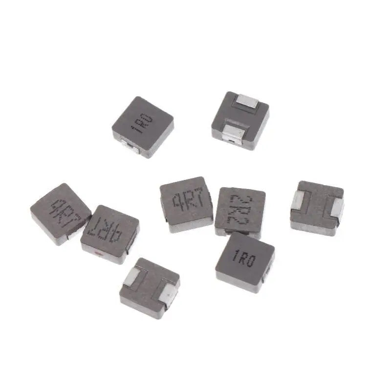 50Pcs 1uH 2.2uH 4.7uH Integrated Mold SMD Inductor High Current Inductors For PCB Circuit Electronic Power Supply Repair