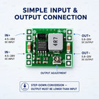 5PCS  MP1584  DC-DC Step Down Power Supply Module MP1584EN 3A Adjustable Buck Converter for Arduino Replace LM2596 24V 12V 5V 3V