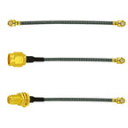 10cm/20cm/30cm U.FL Switch SMA Male Female Jack Pigtail Cable 1.37mm for PCI WIFI Card Wireless Router