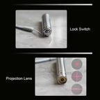 Mini 650nm 10mW Red Dot/Line/Cross Laser Diode Module Stainless Steel Handheld LED