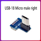 FFC Type-C Mini Micro USB Extension Ribbon Cable 90 FPV Slim Flat Soft Flexible FPC Charge FPV Brushless Handheld Gimbal Monitor