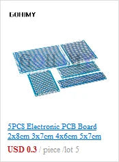 3.3V/5V MB102 Breadboard power module+MB-102 830 points Prototype Bread board for arduino kit +65 jumper wires wholesale GOHJMY