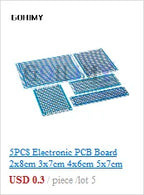 3.3V/5V MB102 Breadboard power module+MB-102 830 points Prototype Bread board for arduino kit +65 jumper wires wholesale GOHJMY