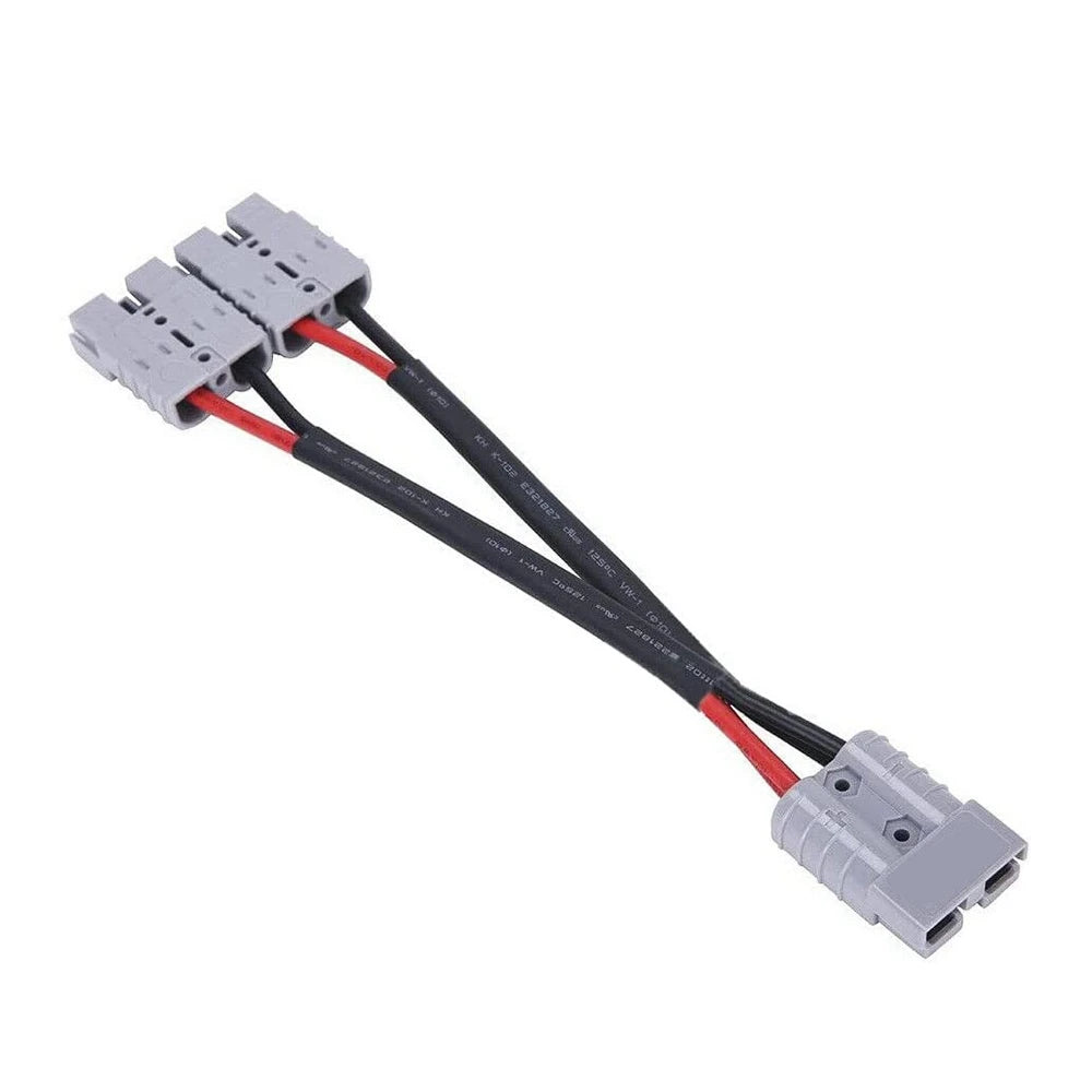 AEA7-50A For Anderson Plug Connector Dual Y Adapter Battery Power Connector Forklift Power Plug Connector With 6MM Car Cable