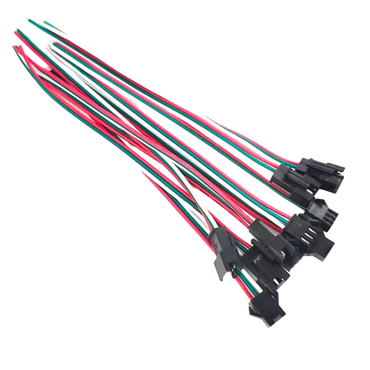 5/10/20 Pairs 3 Pin JST SM LED Connector 15cm 22AWG Male Female Connector for WS2812B WS2811 CCT LED Strip