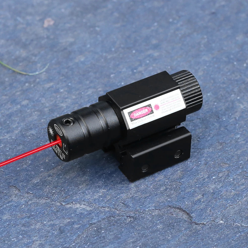 Red Green Dot Laser Sight Scope with Rechargeable Battery + Charger 11mm 20mm Picatinny Rail Mount Rifle Pistol Laser Sight