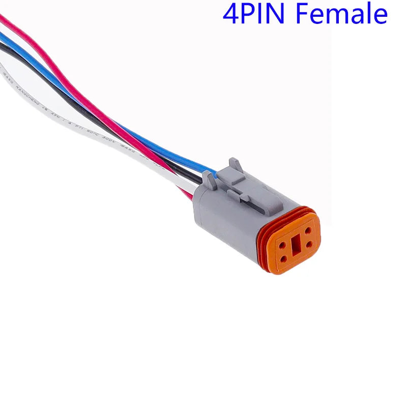 1 Pcs Deutsch DT connector with 15cm Wiring harness DT06-2S/DT04-2P 2P 3P 4P 6P 8P 12P waterproof electrical connector