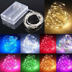 1M 2M 3M 5M 10M 20M 30M Copper Wire LED String lights Holiday lighting Fairy Garland For Christmas Tree Wedding Party Decoration
