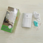 1/3pc 433MHz Indoor Wireless PIR Motion Sensor Detector Battery Powered Wide Angle Detection Range for Burglar Home Alarm System