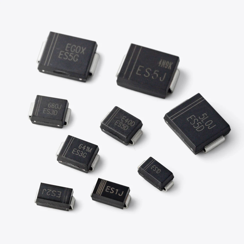 Super Fast Recovery Rectifier Diode ES1D ES1G ES1J ES2D ES2J ES2G ES3D ES3G ES3J ES5D ES5G ES5J SOD-123FL SMA SMB SMC DO-214