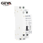 GEYA GIR Mechanical Impulse Relay Household Bistable Latching Auto Control Relay 1P 2P 16A 1NO 2NO Coil 230V AC 110V DC