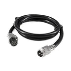 GX20 2 Female Plug To Male Dock Socket Electrical Aviation Connector 2 3 4 5 6 7 8 9 10 12 14 15Pin 1m 2m 3M Cable customizable