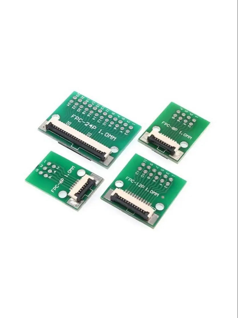 FFC FPC Flexible Cable Adapter Board 0.5mm to 2.54mm Connector 4/6/8/10/12/14/15/16/18/20/22/24/26/30/34/36/40/42/45/50/60/80Pin