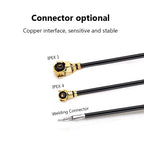 2pcs 2.4GHz 5.8GHz Dual Band WiFi Antenna PCB Internal Antennas with 12cm Cable for M.2 7265 8265 9260 9560 AX200 Card