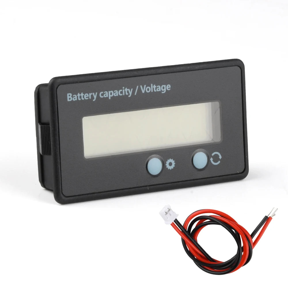DC6-73V Battery Level Indicator Battery Remaining Charge Percentage Display Voltmeter High Precision Led Digital Display