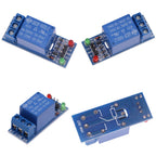 1 Channel One Way 5V 12V Low Level Trigger Relay Module Microcontroller Development Expansion Board  For Arduino PIC AVR DSP ARM