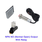 Waterproof Reflective Laser Photoelectric Switch Sensor Detector 20m Distance NPN PNP Output For Barrier Gate Alarm